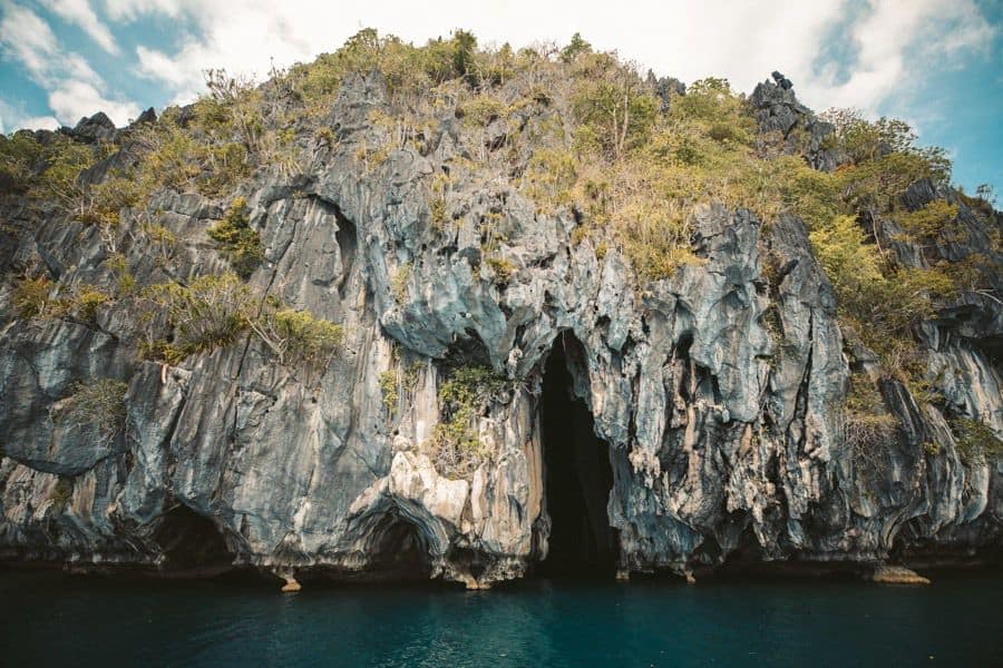 cathedral cave on one of our boat tours