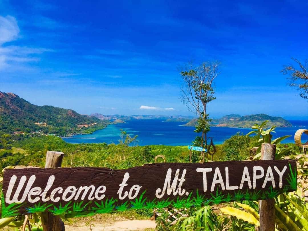 At Mt. Talapay in Decabobo, Coron, Palawan, experience life and environment.