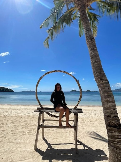coco beach resort sitting