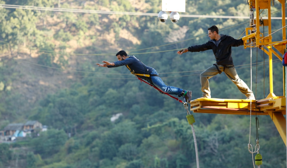 bungee jumping Rishikesh