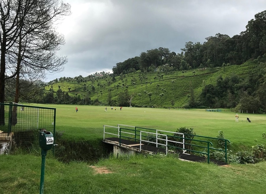 Golfing in Wellington in Coonoor