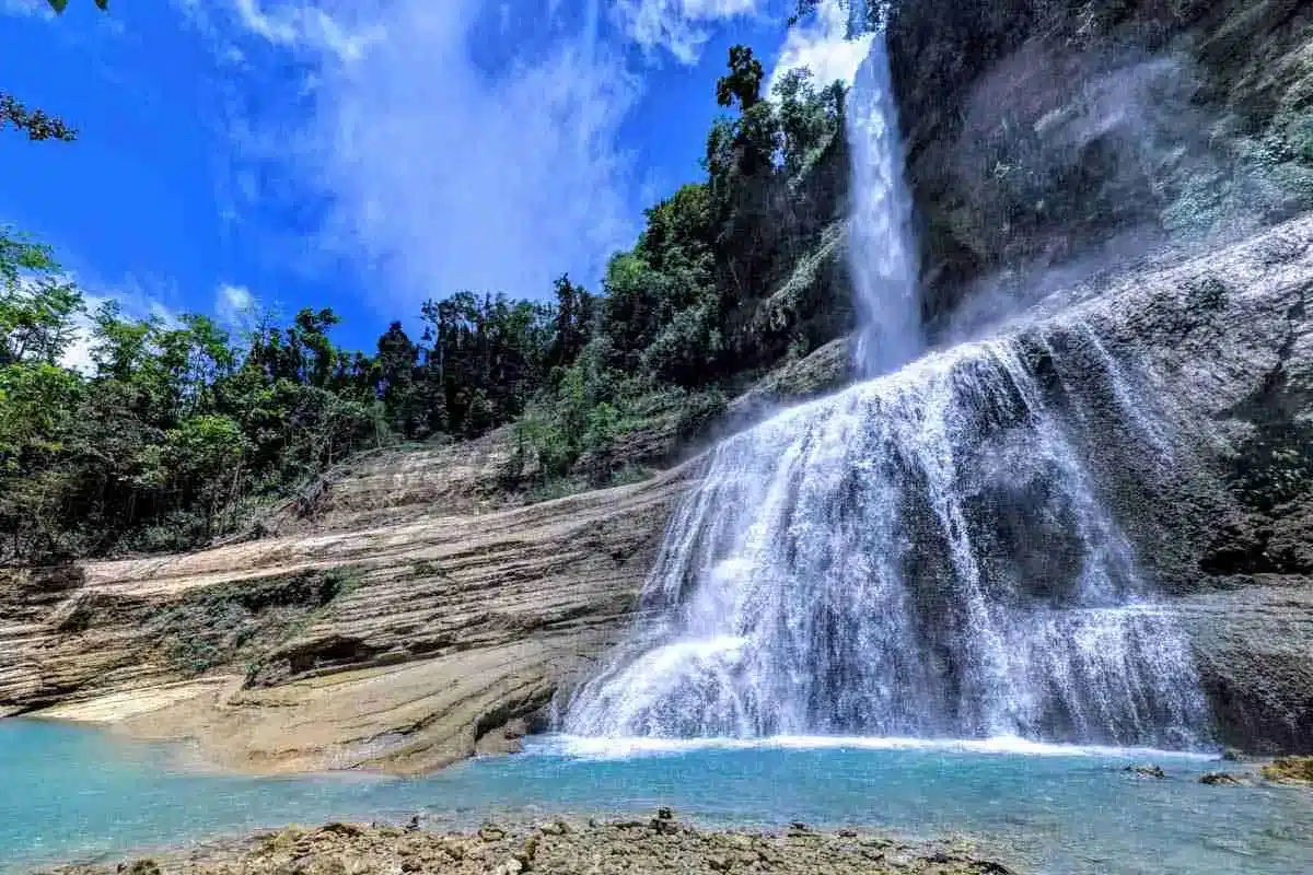 Anda bohol Can umantad Falls