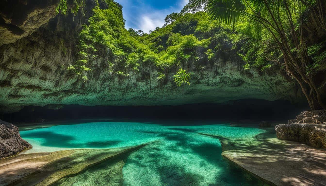 Cabagnow Cave Pool bohol philippines