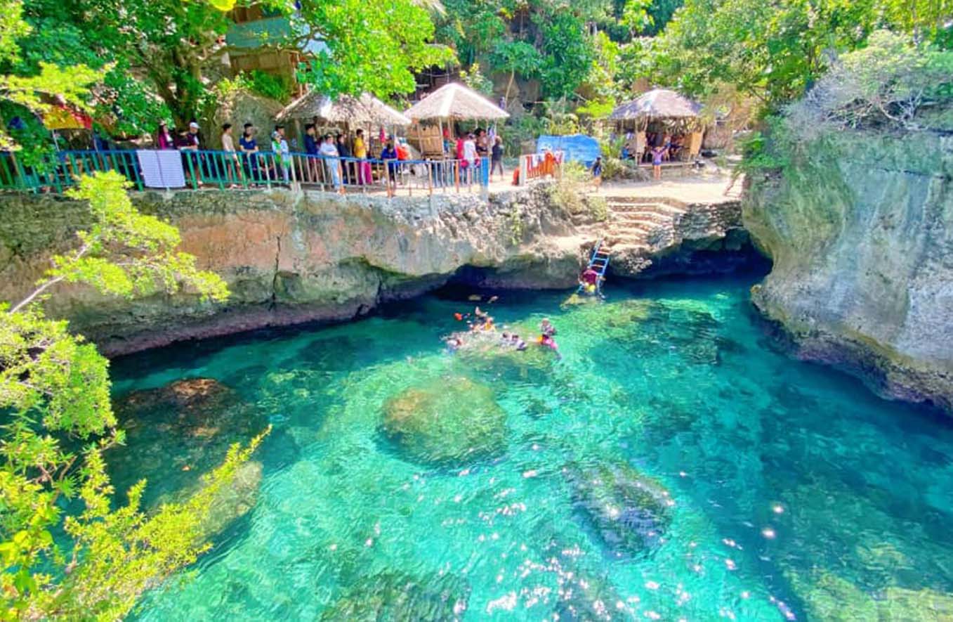 Limasawa island lagoon