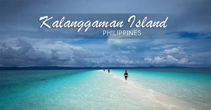 tourists on kalanggaman island beach sandbar photos palompon leyte philippines